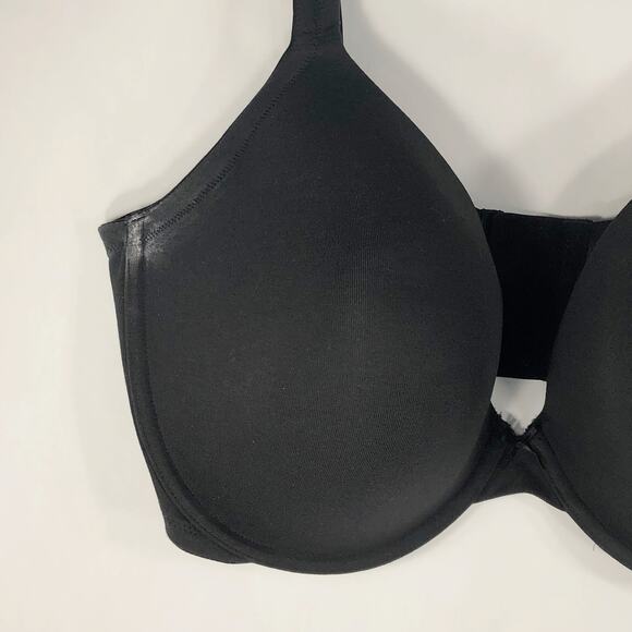 Cacique 44G Bra Plunge Cotton Stretch Plus Size Lane Bryant Underwire‎ Solid 72 - Picture 2 of 11